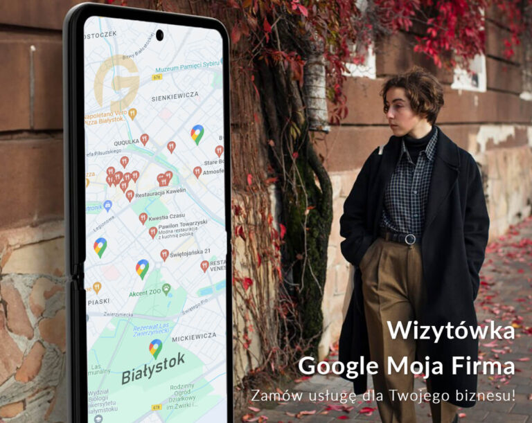 Google Moja Firma profil wizytowka bialystok golden pixel