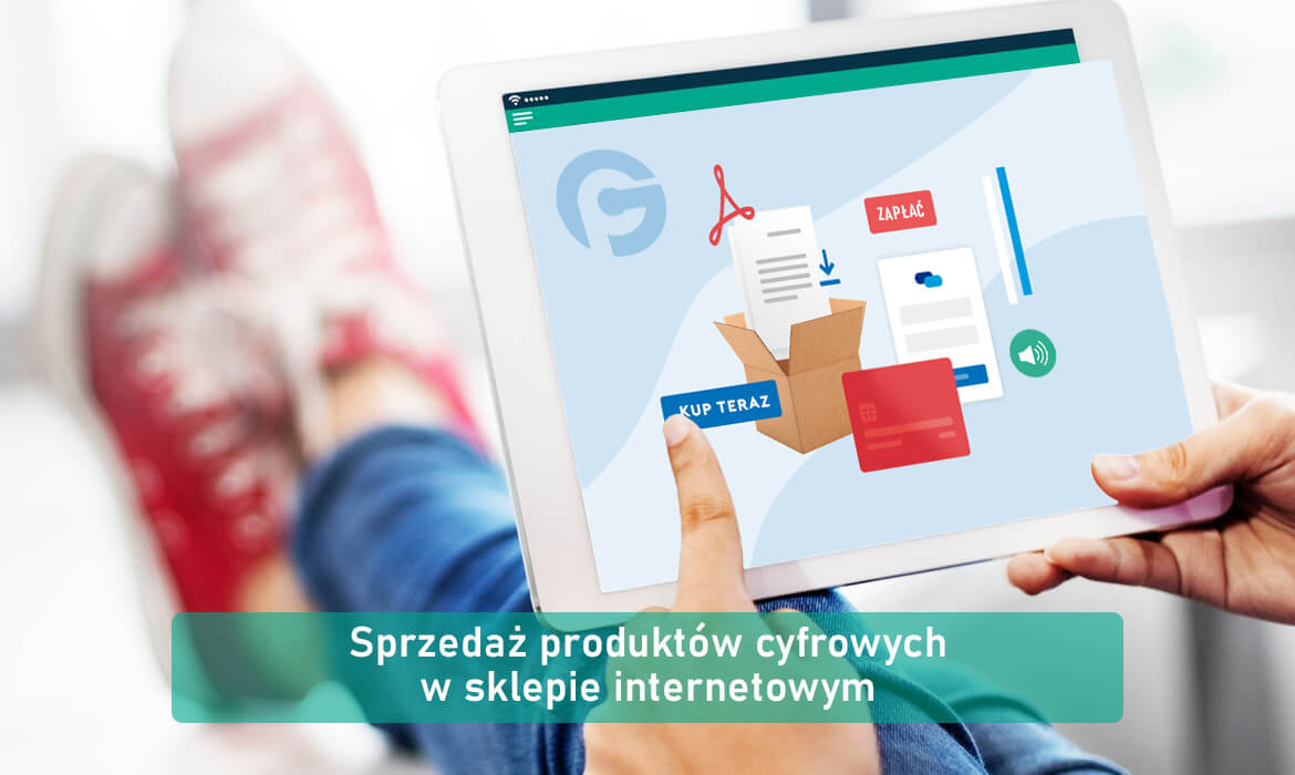Sprzedaż produktów cyfrowych w sklepie internetowym