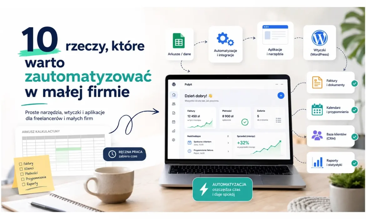 10 rzeczy, które warto zautomatyzować w małej firmie