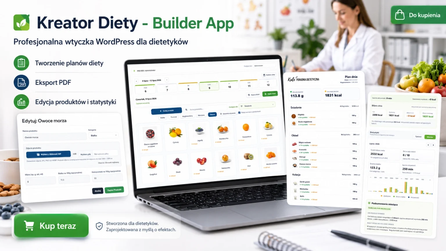 Kreator Diety - Builder App - wtyczka wordpress 3