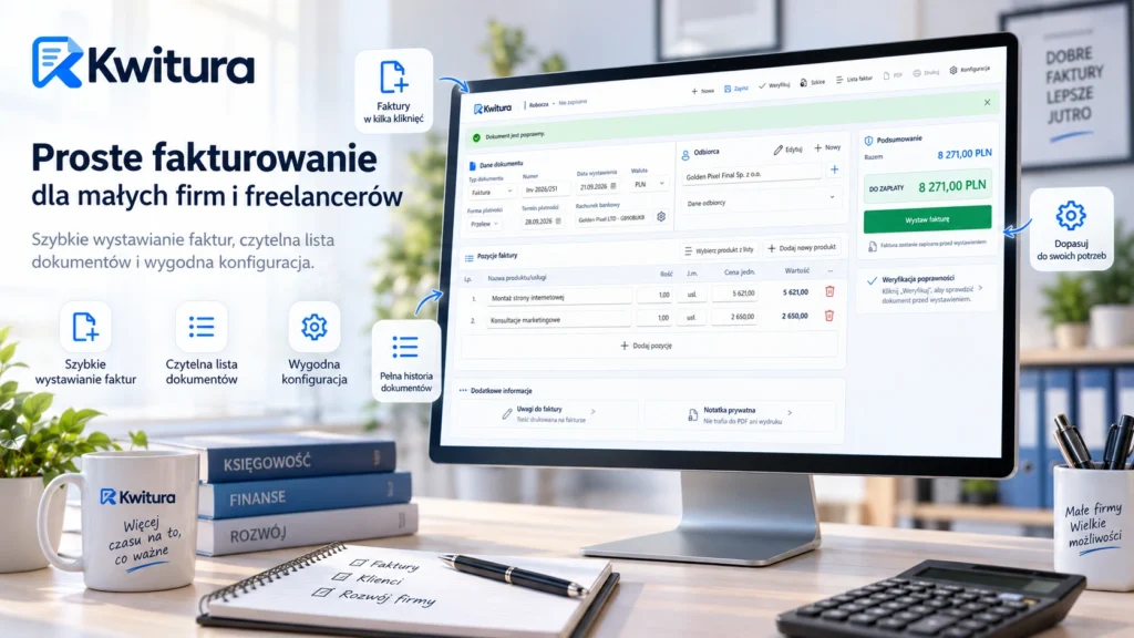 Kwitura Program do wystawiania faktur Programy komputerowe na zamówienie