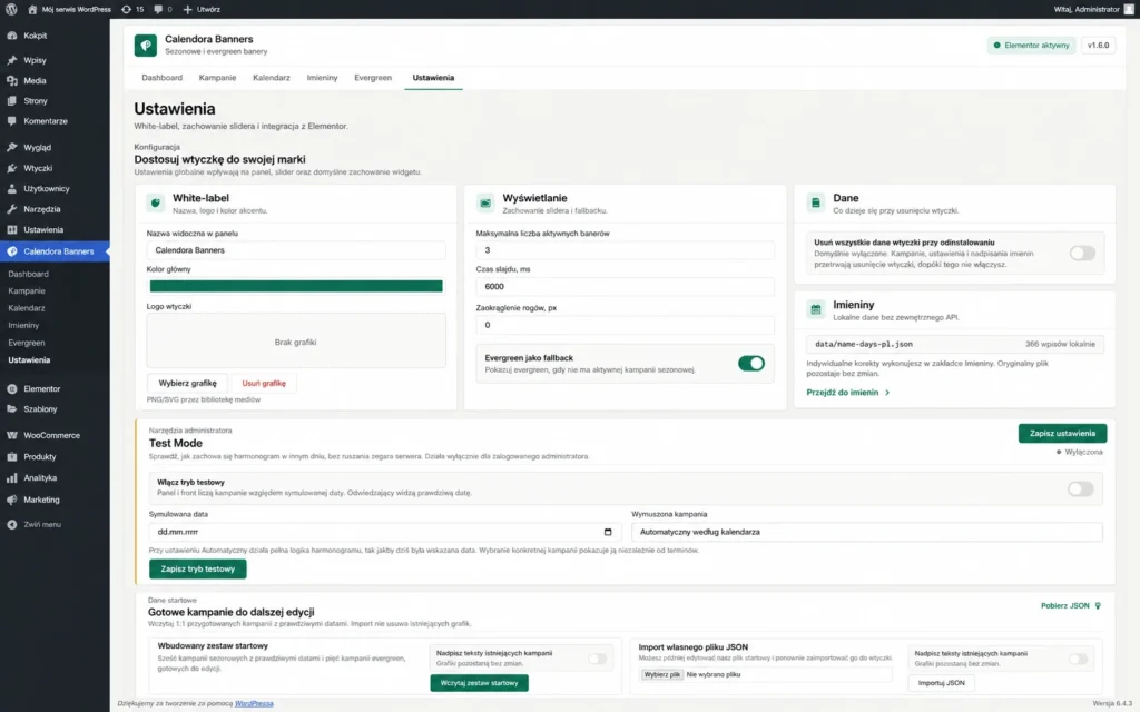 screenshot 6 Calendora Banners | Plugin do automatycznych bannerów i kampanii